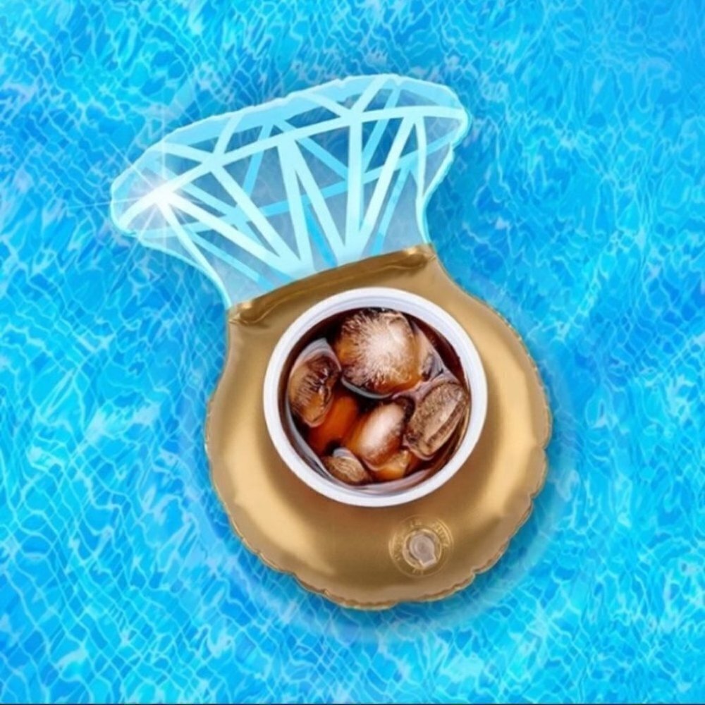 BigMouth Bling Ring Beverage Boats 2 pack